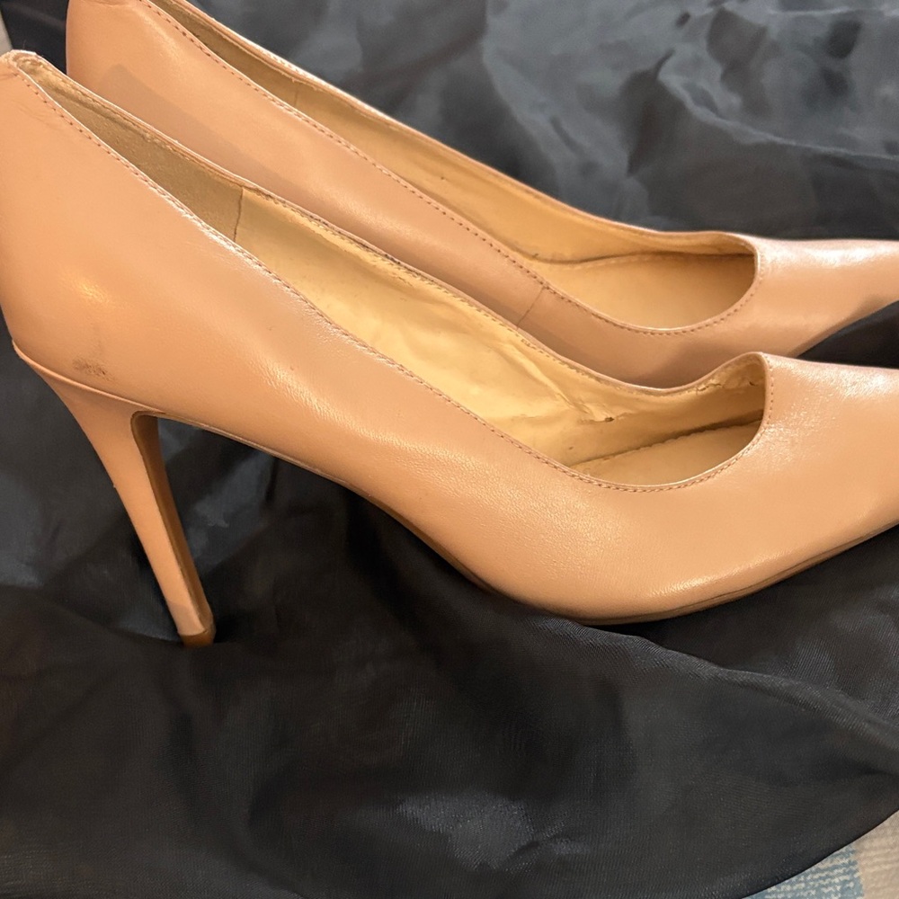 Nine West Blush Nude Heels